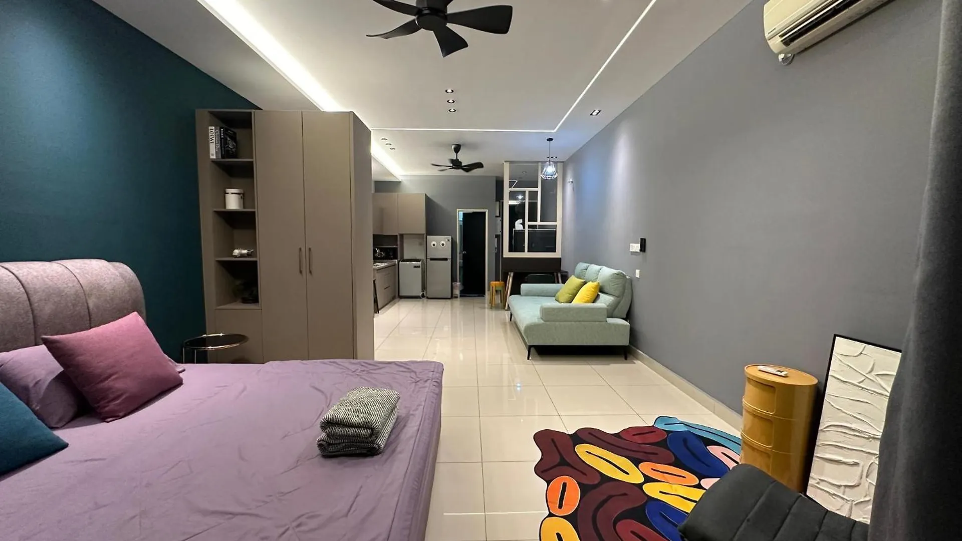 ג'והור בהרו Twingalaxy Guesthouse Free Carpark דירה